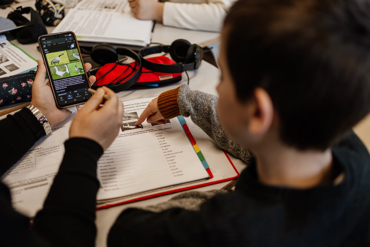 Une classe où chaque élève a sa place